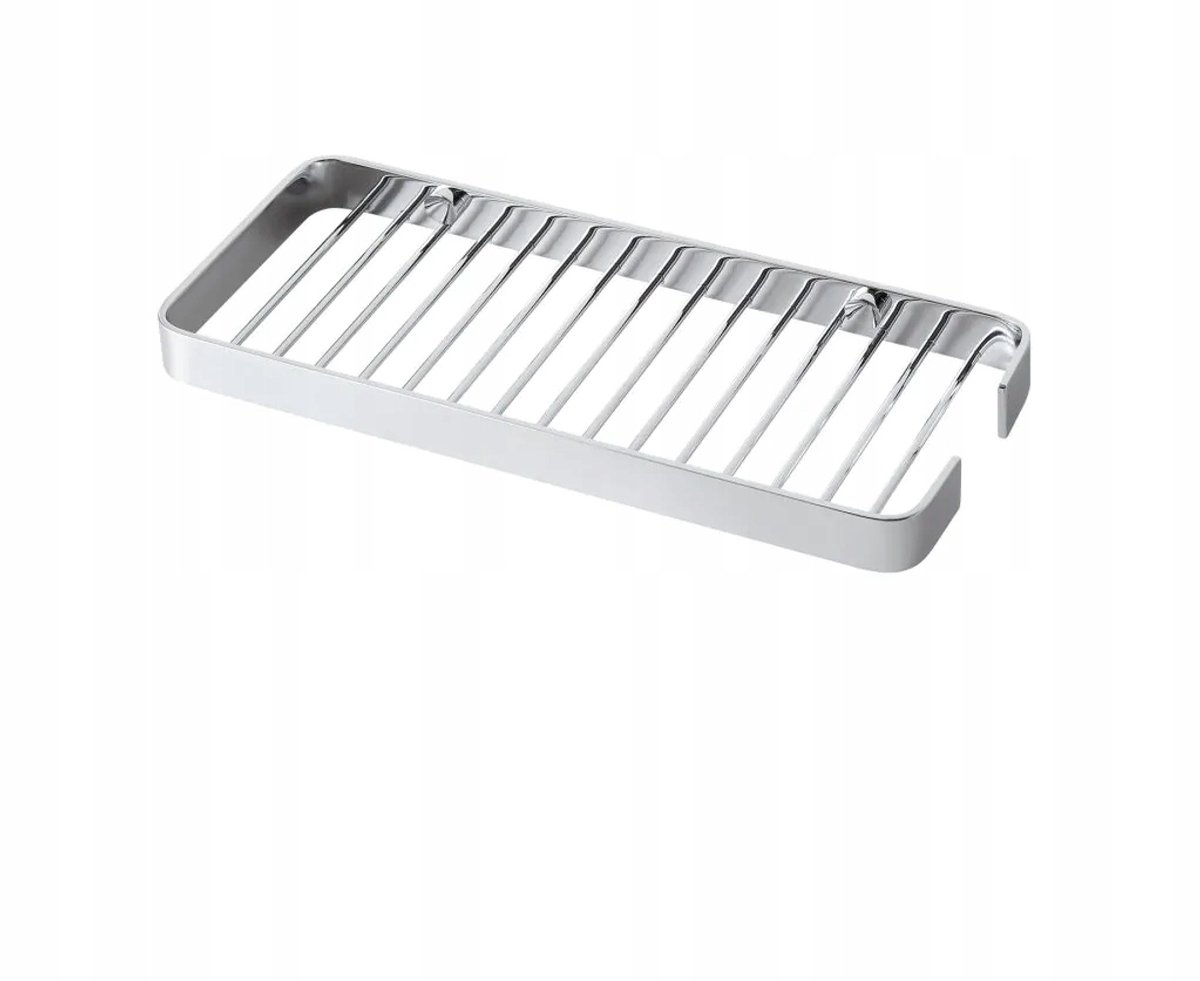 Merkloos Markless Wandrek Badkamer 24x10x2 cm - Verchroomd