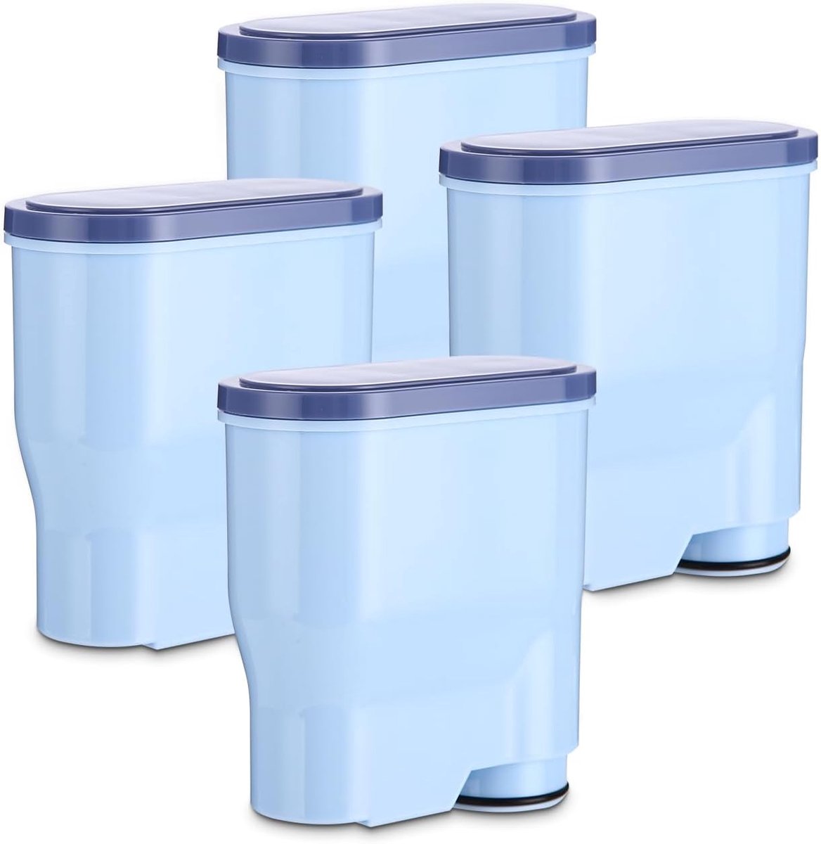 Set van 4 waterfilters voor koffiezetapparaat, compatibel met Philips AquaClean CA6903/10, CA6903/22, Saeco