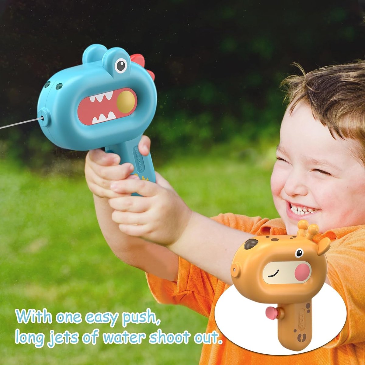 Waterpistool voor kinderen, 2 stuks, waterspuitpistolen, klein waterspuitpistool, waterspeelgoed, waterpistool voor kinderen, baby, water, gevechtspeelgoed, zomer, zwembad, strand, feest