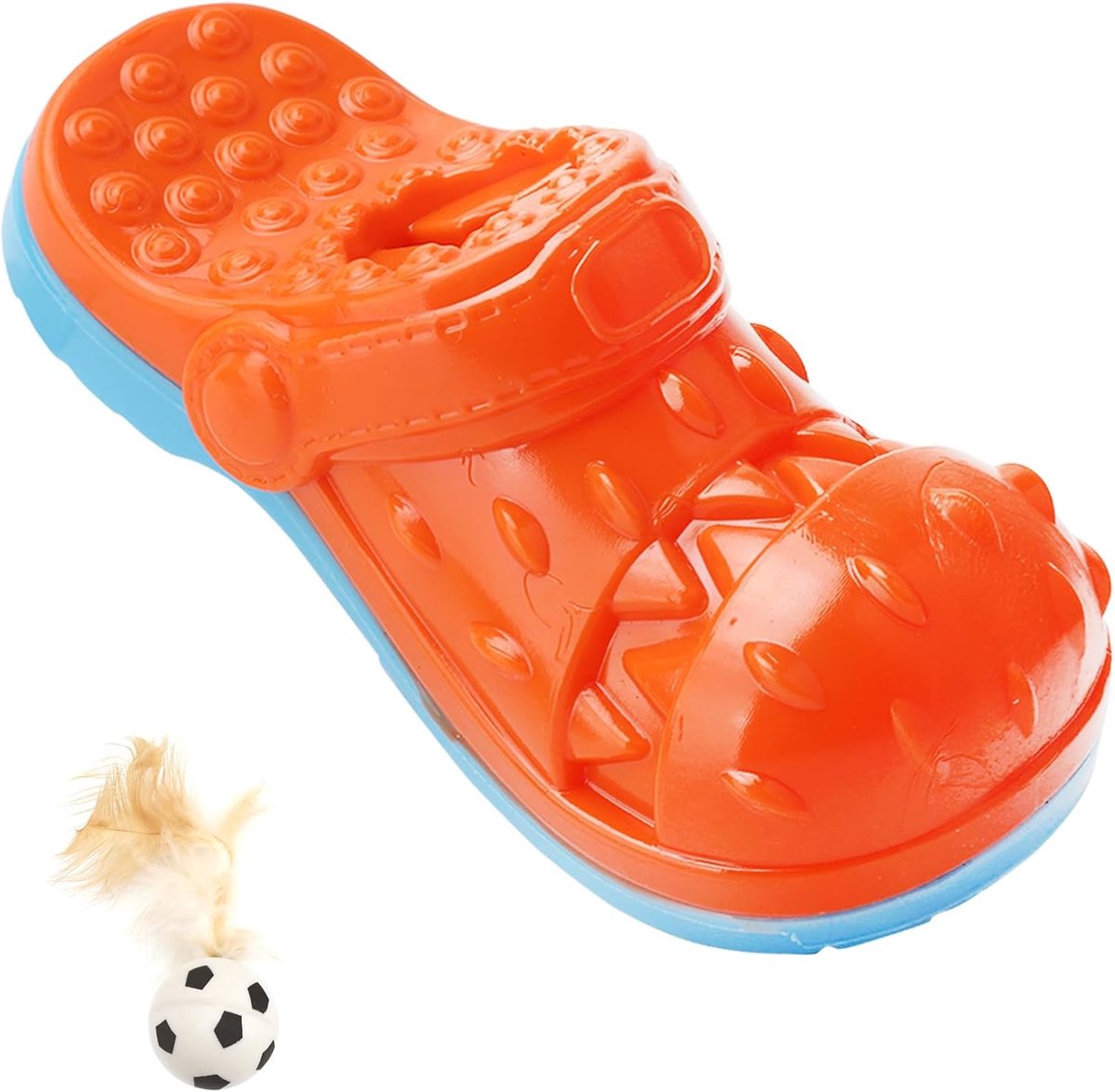 onverwoestbaar, voor grote honden, interactief kauwspeelgoed voor honden, TPR-rubber, robuust tandverzorging, speelgoed voor hondenactiviteit, ideaal voor alle hondenrassen