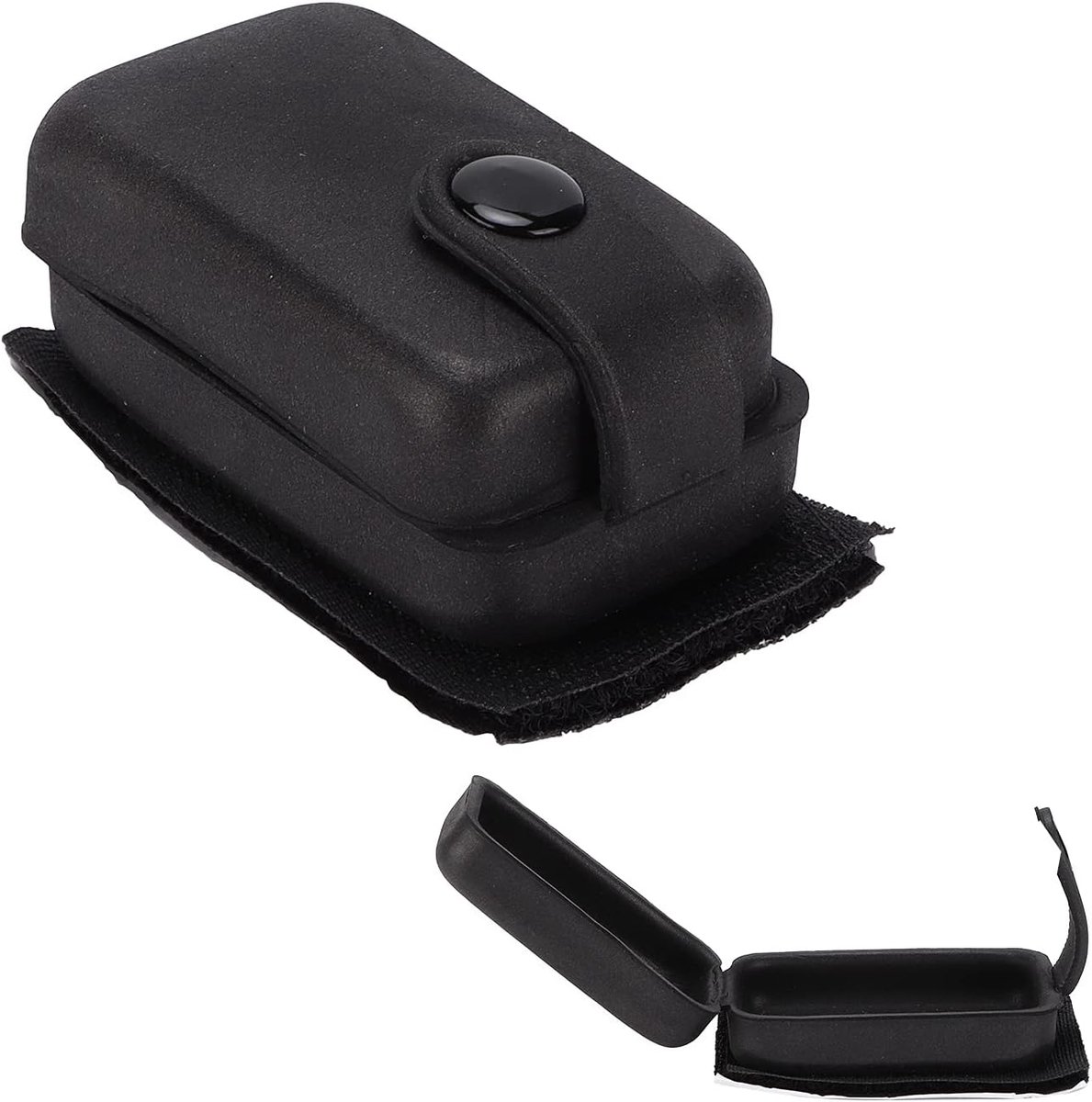 9V Batterij Pouch voor Gitaar Akoestische Gitaar Pickup Batterij Tas Bas Pickup PU Zwarte Gitaar Batterij Case Bag Pickup Accessoires: