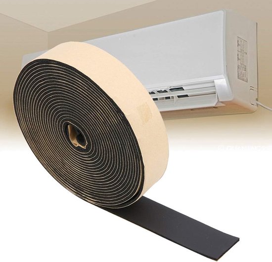 schuimstrips, antislipstrips, luchtconditioner, zelfklevende sponsstrip, geluidsisolerende afdichtingsstrip, tape voor raamdeurisolatie — afbeelding 4