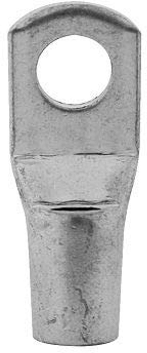 | Niet-geïsoleerde ronde koperen klem | Geschikt voor kabeldoorsnede: 6 mm² | Diameter schroefopening: 6 mm | 6 mm2 M6