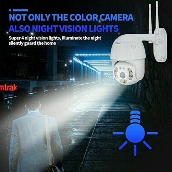 - ICSEE Outdoor WiFi bewakingscamera Full HD 1080P PTZ Wireless IP bewakingscamera met bewegingsdetectie — afbeelding 2