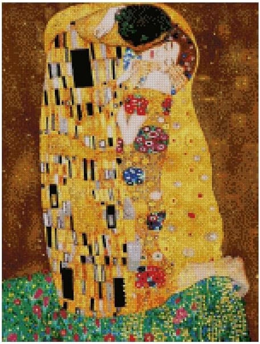 Kiss getelde kruissteekpakketten, 100% katoen, 14kt, 150 x 200 steek 27 x 36 cm, katoen getelde kruissteekpakketten