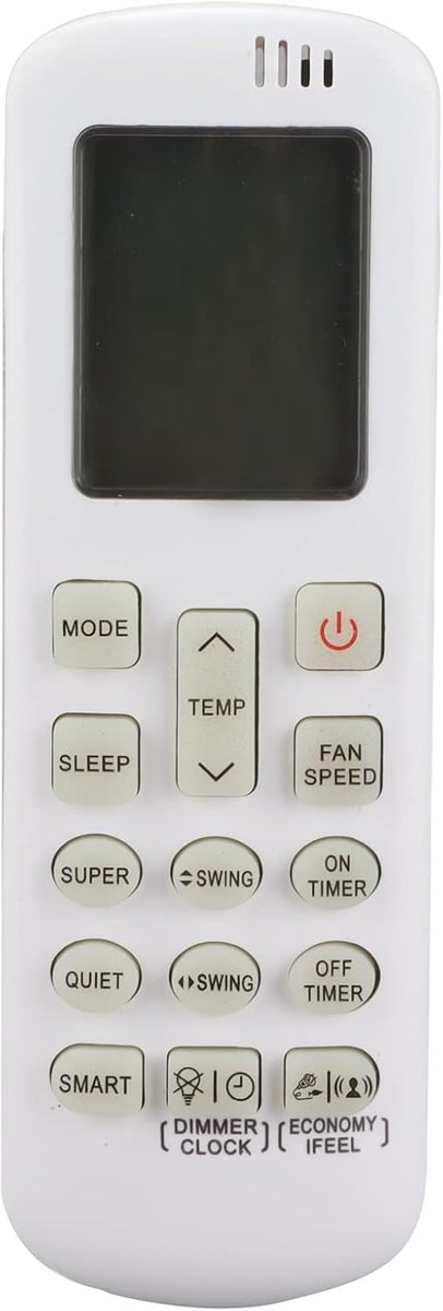 Airconditioning-afstandsbediening voor Hisense, Airconditioners-afstandsbediening voor Hisense, Ergonomisch Ontwerp, Comfortabel Handgevoel, Eenvoudige Bediening