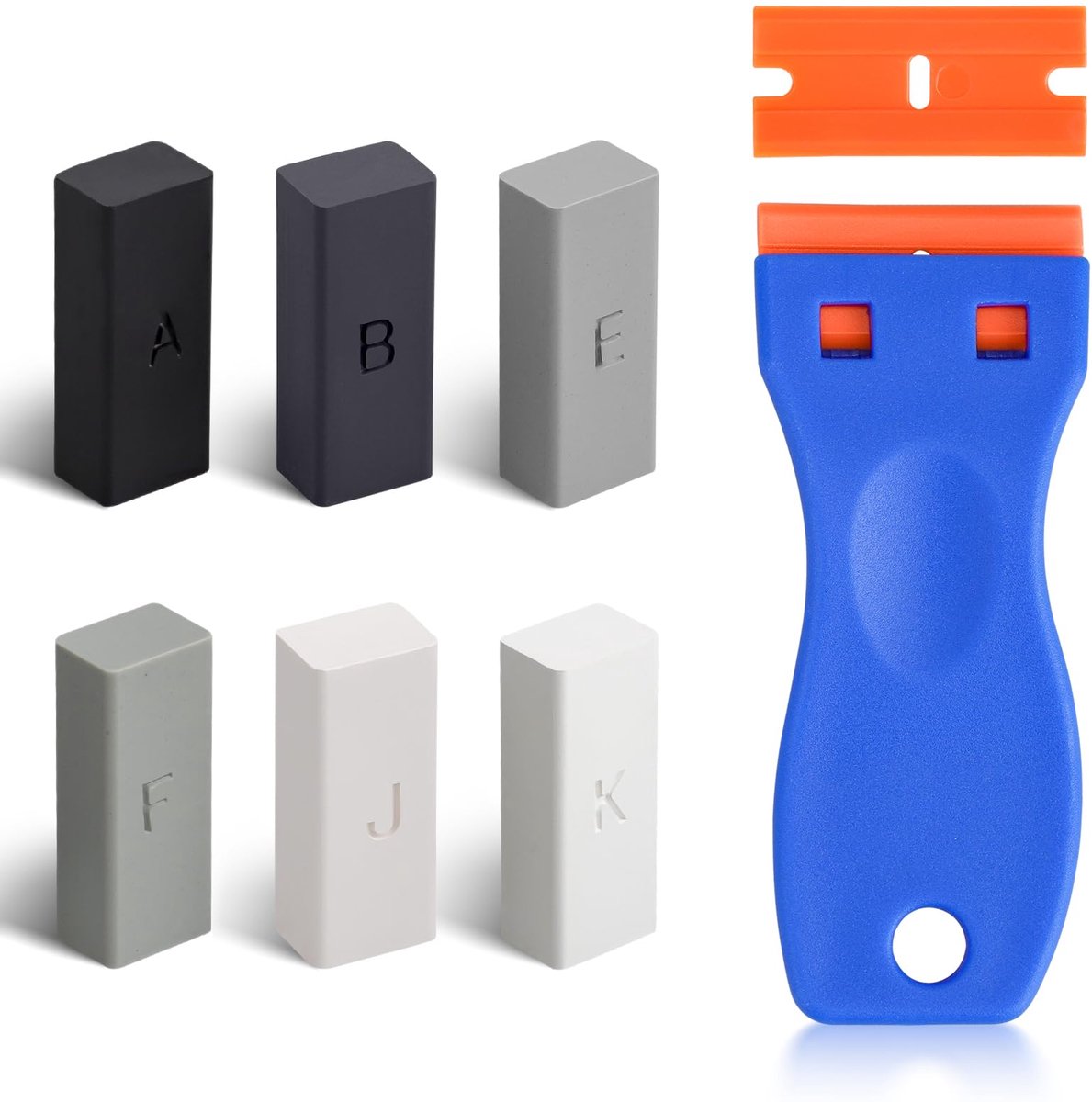 Harde wax-reparatieset - 6 kleuren - laminaat, parket, hout - herstel krassen en gaten - SnelShoppen