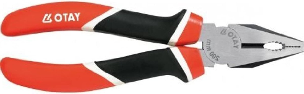 Platte Tang - Tang Platbek - Metaal Buigen - Chroom-vanadium Staal - 160 mm - Zwart