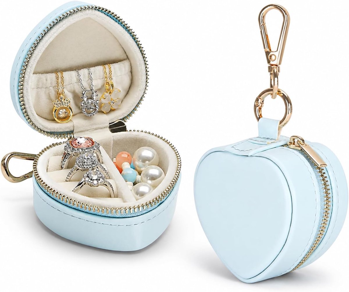 sieradenkistje klein - hartvormig - sieradenopberging - ideaal voor jouw sieraden - SnelShoppen