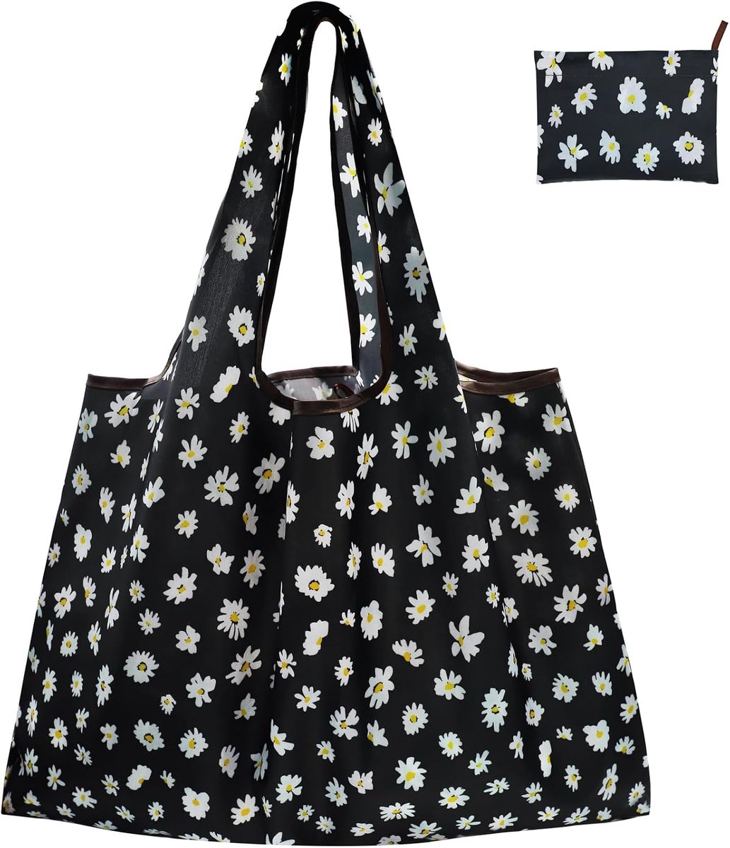 Vouwbare boodschappentas 56 x 67 cm - herbruikbaar - stof - ideaal voor boodschappen - SnelShoppen