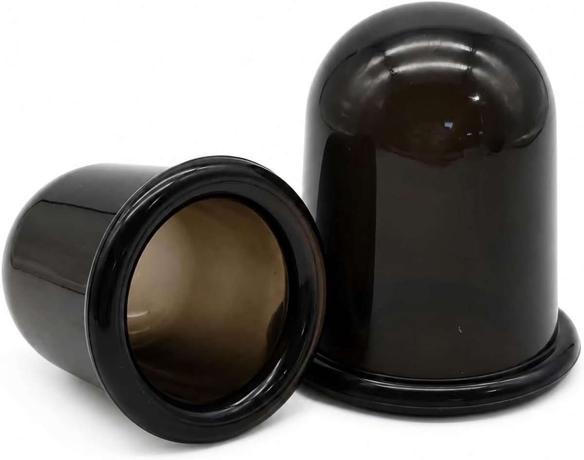 Siliconen Massage Cups 2 Stuks - Herbruikbaar - Voor Lichaams- en Gezichtsmassage - Ontspanning en Huidverzorging - ShopVlot