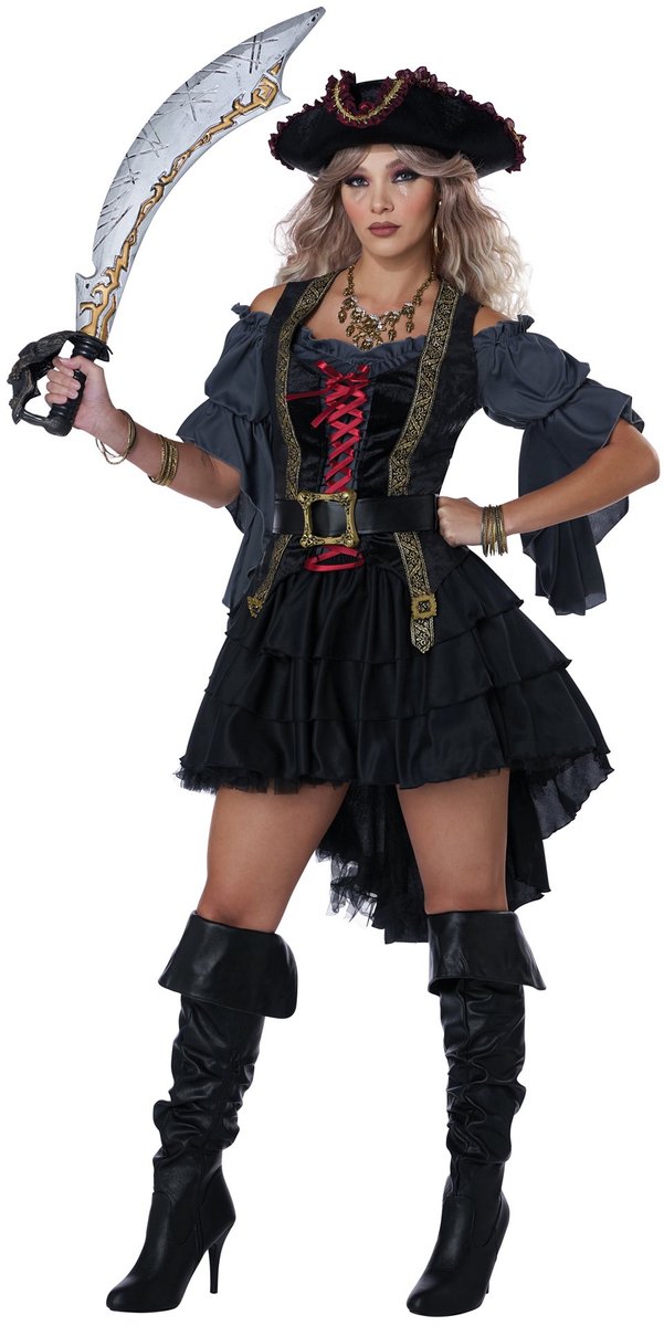 Captain Blackbird Piraten Kostuum
