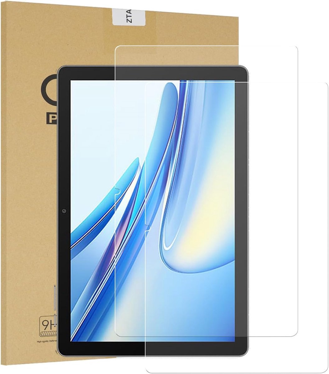 Screen protector 10,1 inch - Tempered glass - HD transparant - Bescherming voor Blackview Tab 70 WiFi - ShopVlot