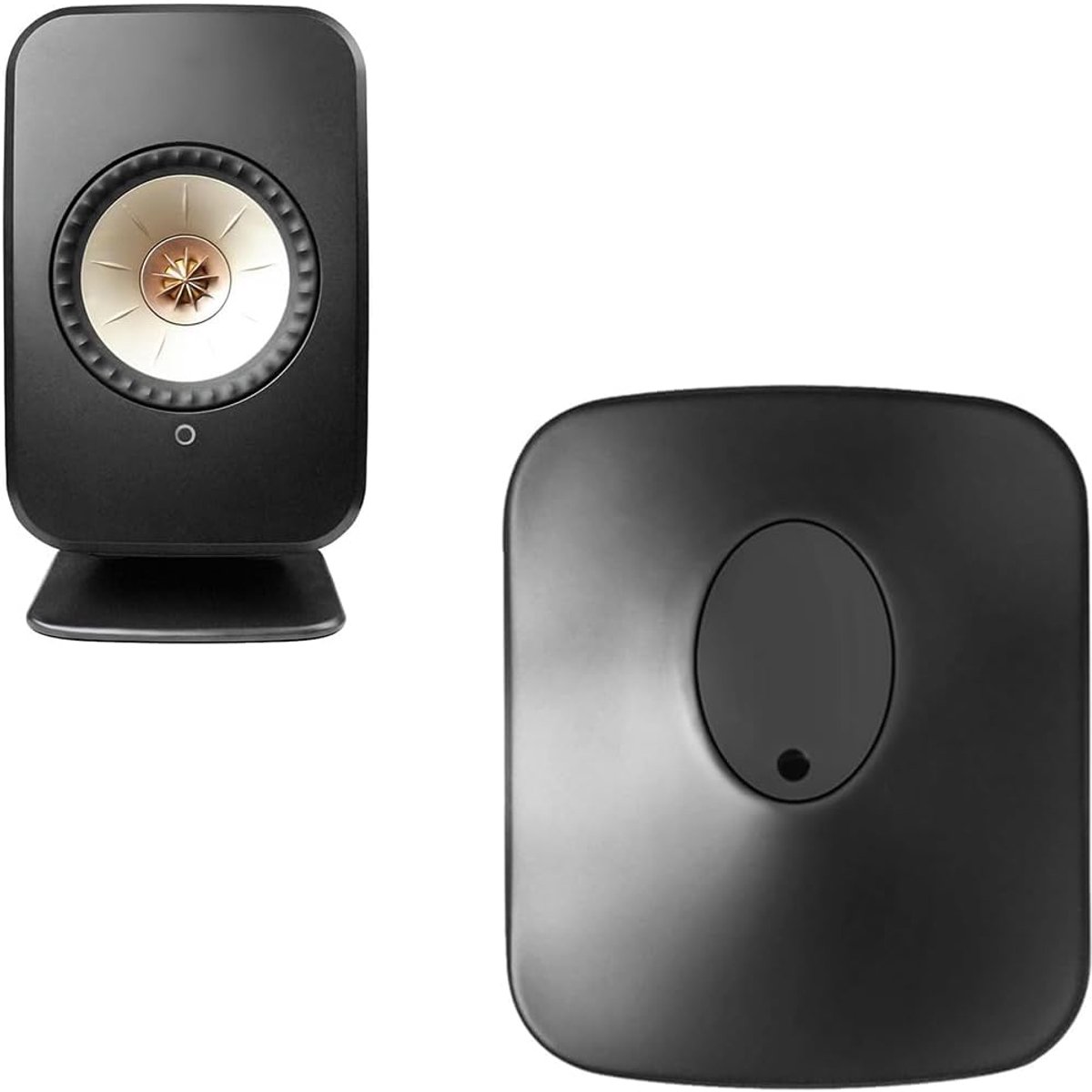 Speakerstandaard voor desktop - Zwart - Stabiel en stevig - Ruimtebesparend - ShopVlot