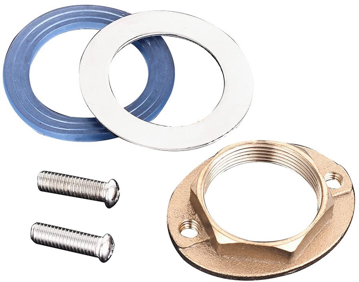 Wasserhahn Anti-Lock Set - Messing/RVS - Voor bevestiging van losse kranen - ShopVlot