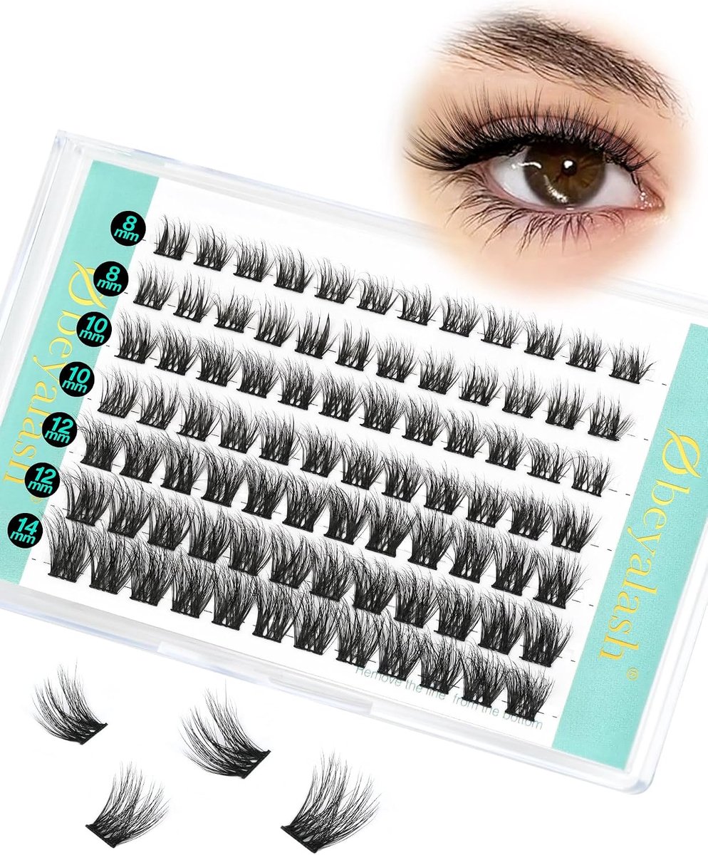 Individuele Wimpers C-Curl 8-14 mm - Wispy Wimperclusters - Perfect voor DIY Wimperextensions - ShopVlot