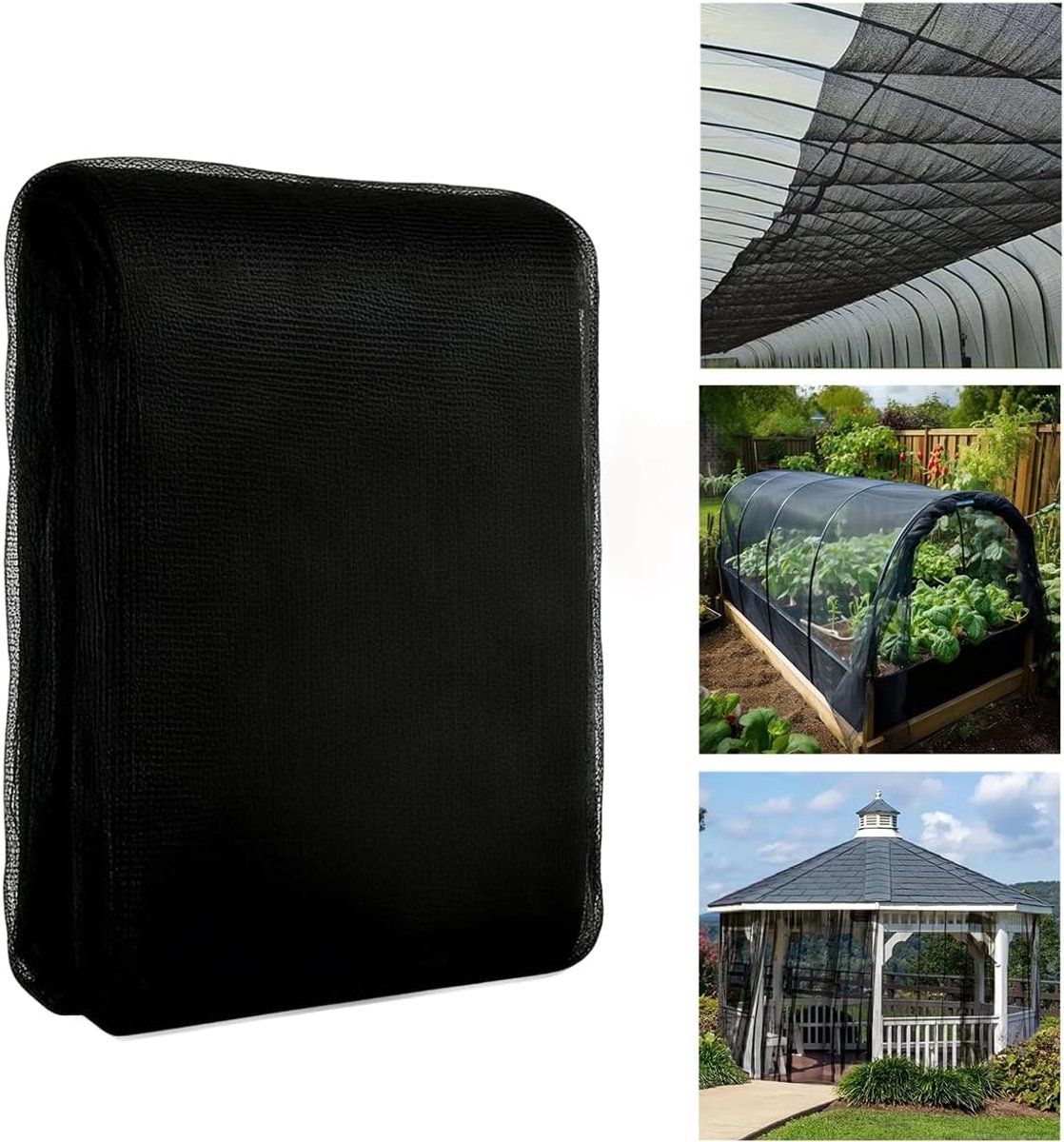 Klamboe insectenwerend net 6 m x 2,4 m - fijnmazig - voor tuin en balkon - ongestoord genieten buiten - ShopVlot