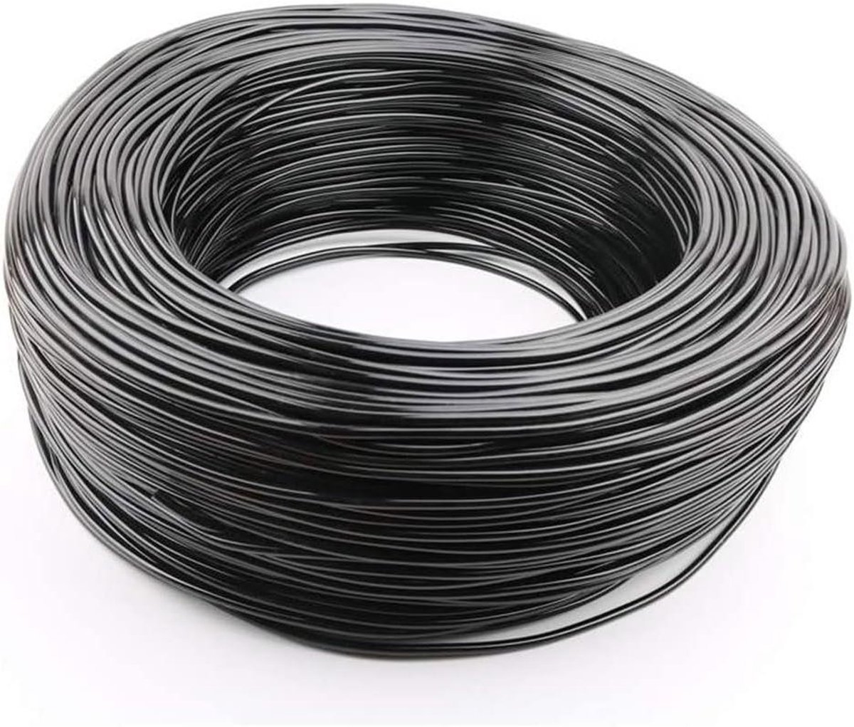 Druppelslang PVC - Tuinslang Irrigatie - Planten Water Geven - Flexibel & Zacht Materiaal - 100 Meter - Transparant