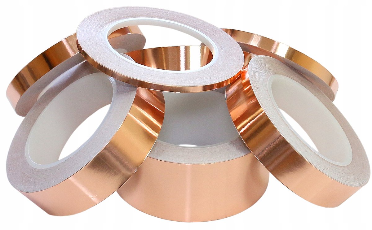 Zelfklevende Koperfolie Tape 10mm x 30m - Bescherming & Isolatie
