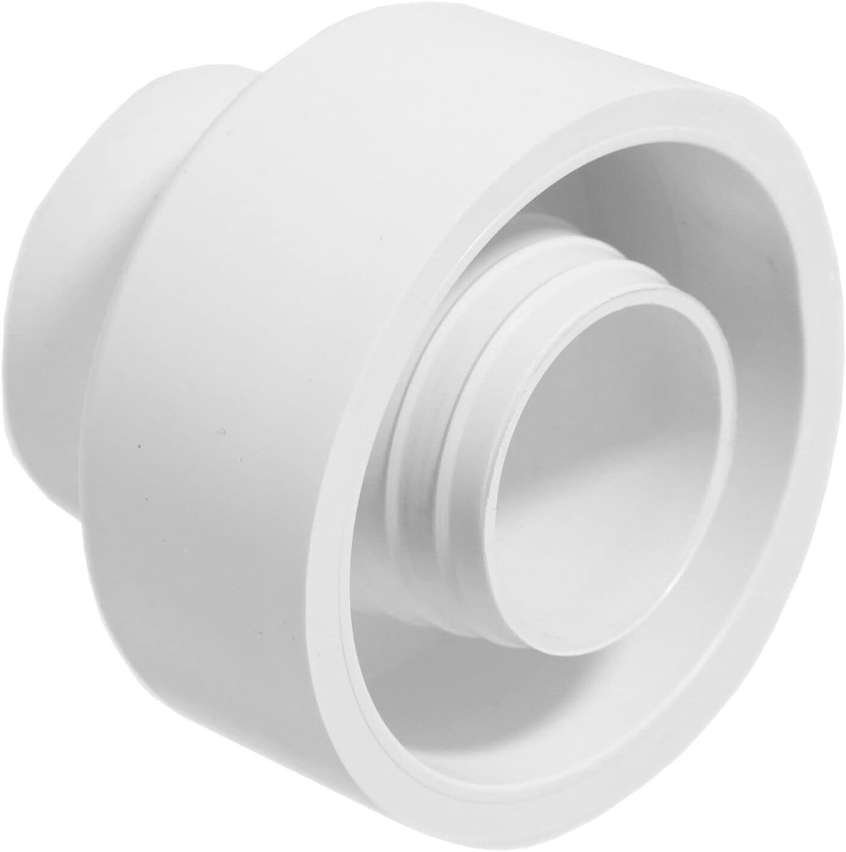 Externe Toilet Spoelkegel Rubber Witte Buis naar Pot Afdichting Flexibele Rekring WC Connector