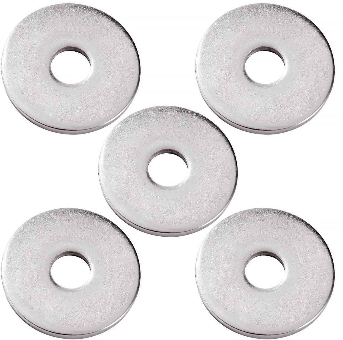 Platte Reparatiering, 304 Roestvrijstalen Ring, Platte Penny Ringen voor Schroeven en Bouten