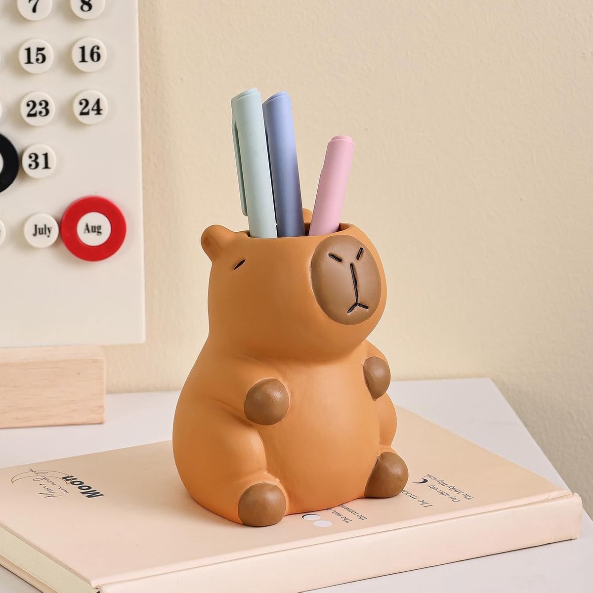 Penhouder capybara - schattige penbeker - uniek ontwerp - perfect voor school en kantoor - ShopVlot
