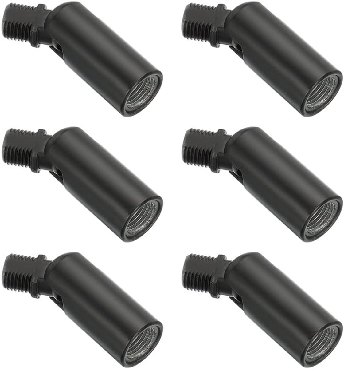 Tilted plafondlampadapter 180 graden - M10 draad - 6 stuks - Voor ongelijke plafonds - ShopVlot