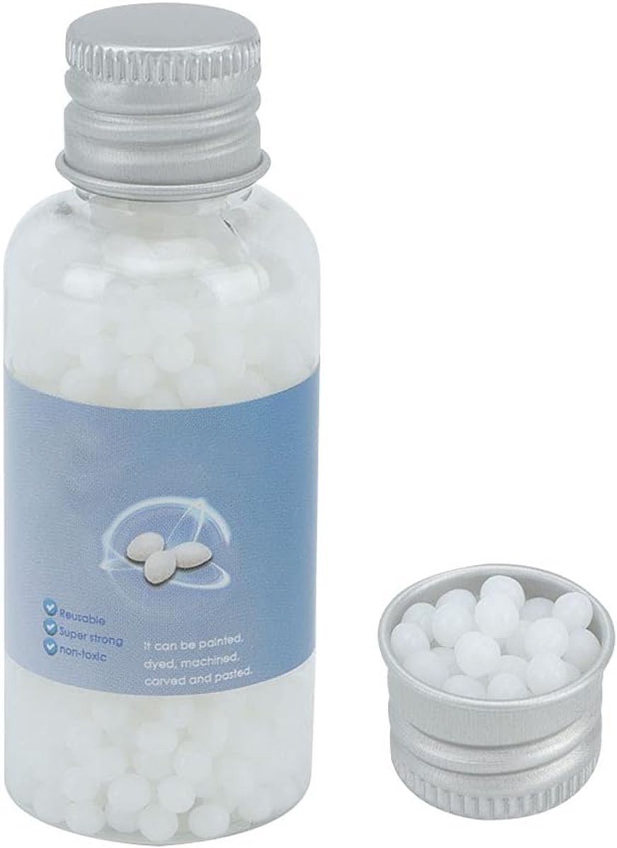 Mouldable Plastic 20g - Herbruikbaar thermoplastisch - Geschikt voor DIY-artikelen - Makkelijk te vormen - ShopVlot