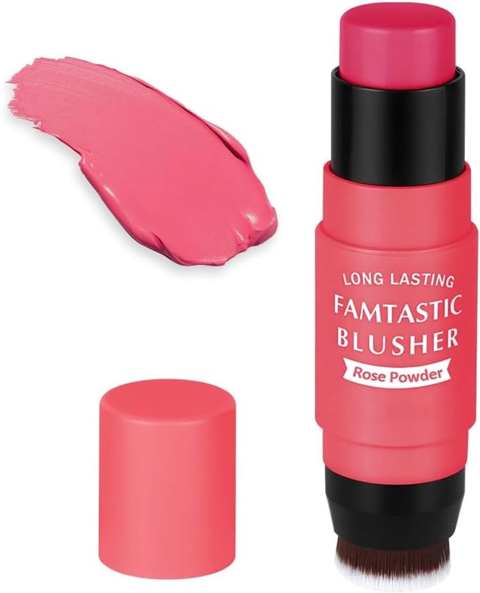 Blushstick 2-in-1 - Roze - Kleur aanpasbaar - Natuurlijke look - ShopVlot
