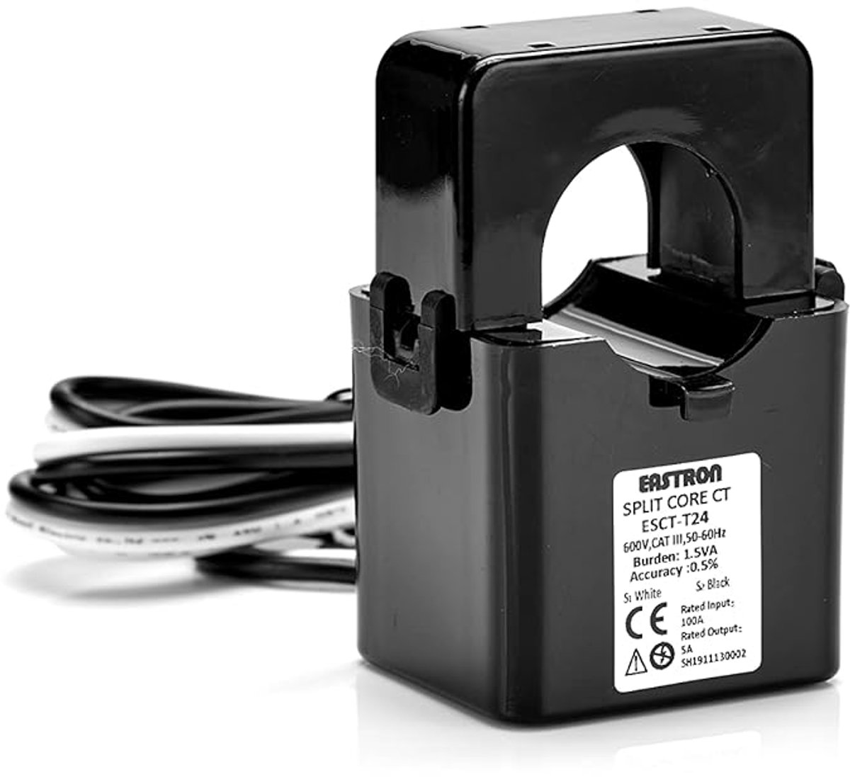 Huidige transformator splitkern 24mm - Miniatuur converter - Zonder stroomonderbreking - Eenvoudige installatie - ShopVlot