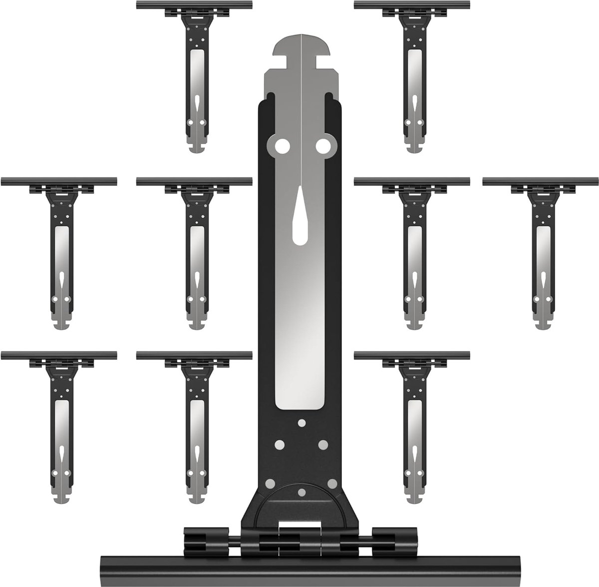 Rolluiken schorspringen set van 10 - metaal en nylon - eenvoudig te bevestigen - voor optimale functionaliteit - ShopVlot