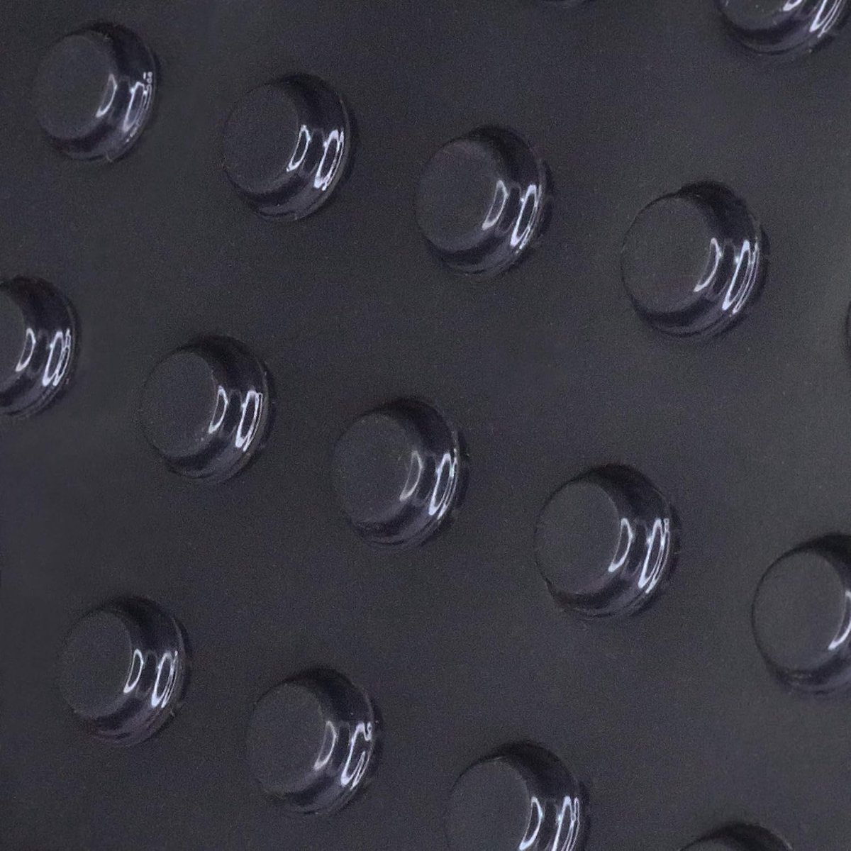 Rubber voetjes 8 mm - zelfklevend zwart - 56 stuks - niet-slip voor kleine apparaten - ShopVlot