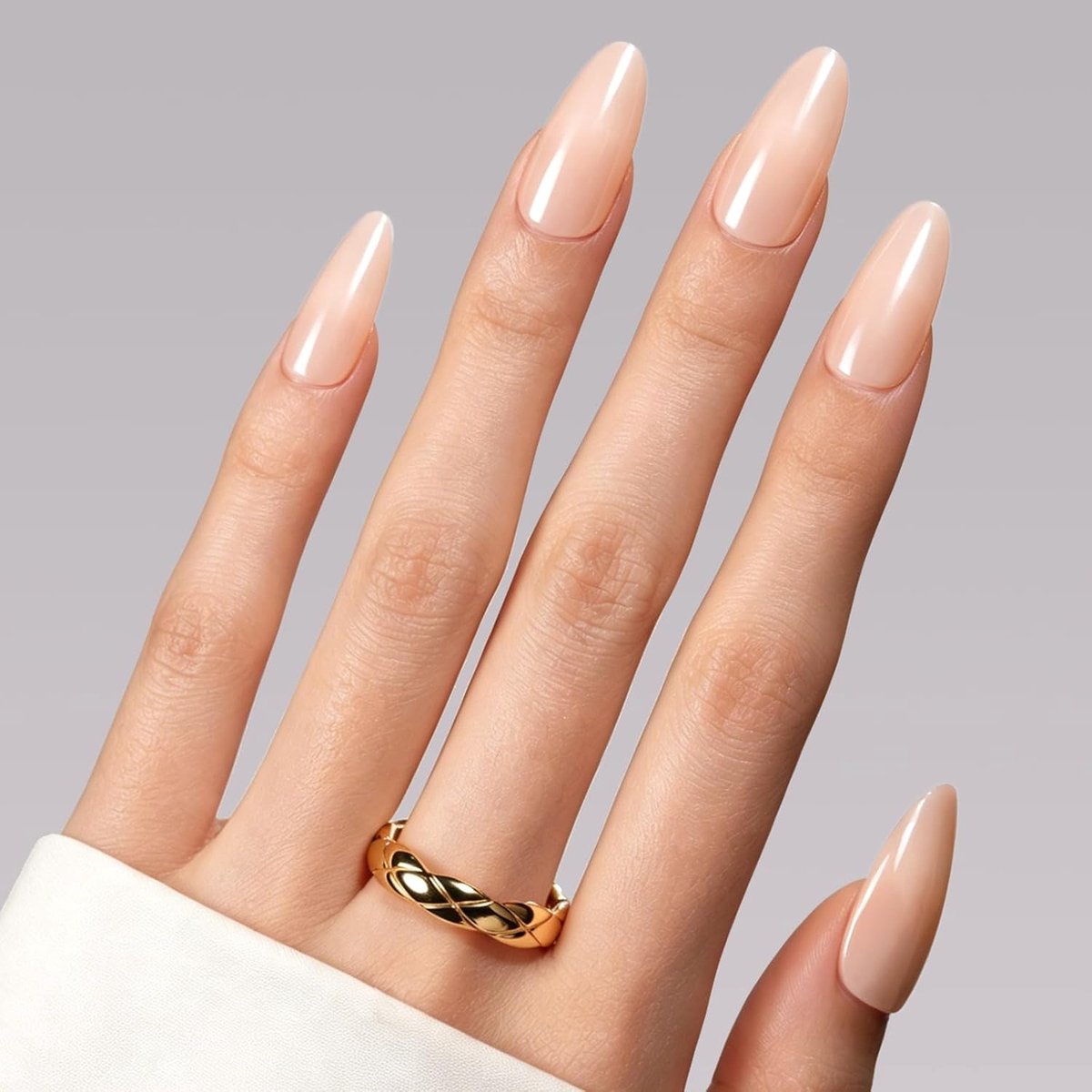 Nepnagels Franse stijl - 2 sets - Kunststof - Eenvoudige applicatie - Perfect voor iedere gelegenheid - ShopVlot