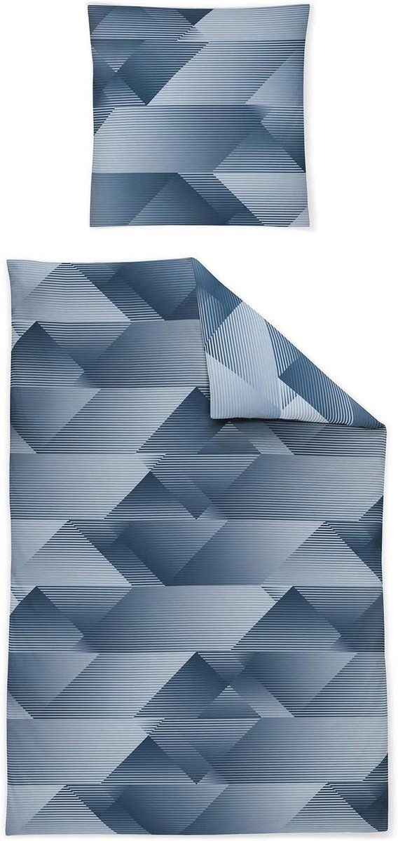 Dekbedset 135x200 + kussensloop 80x80 - katoen satijn - ritsluiting - onderhoudsvriendelijk - ShopVlot