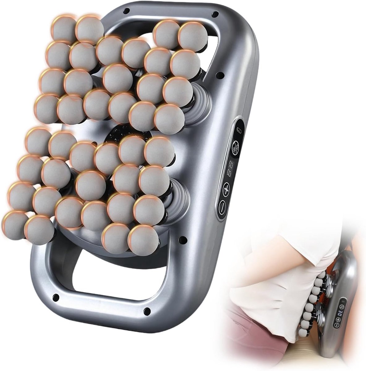 Massagepistool 42 koppen - 9 massage modi - 9 snelheden - voor spierherstel - ShopVlot