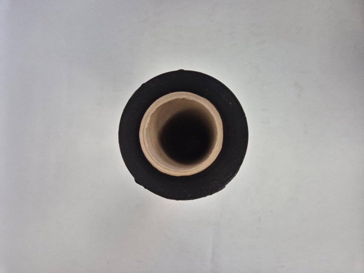 Stretchfilm 500 mm - 6 Rollen zwart - Dikte 23 my - Ideaal voor verpakken van kwetsbare goederen - ShopVlot