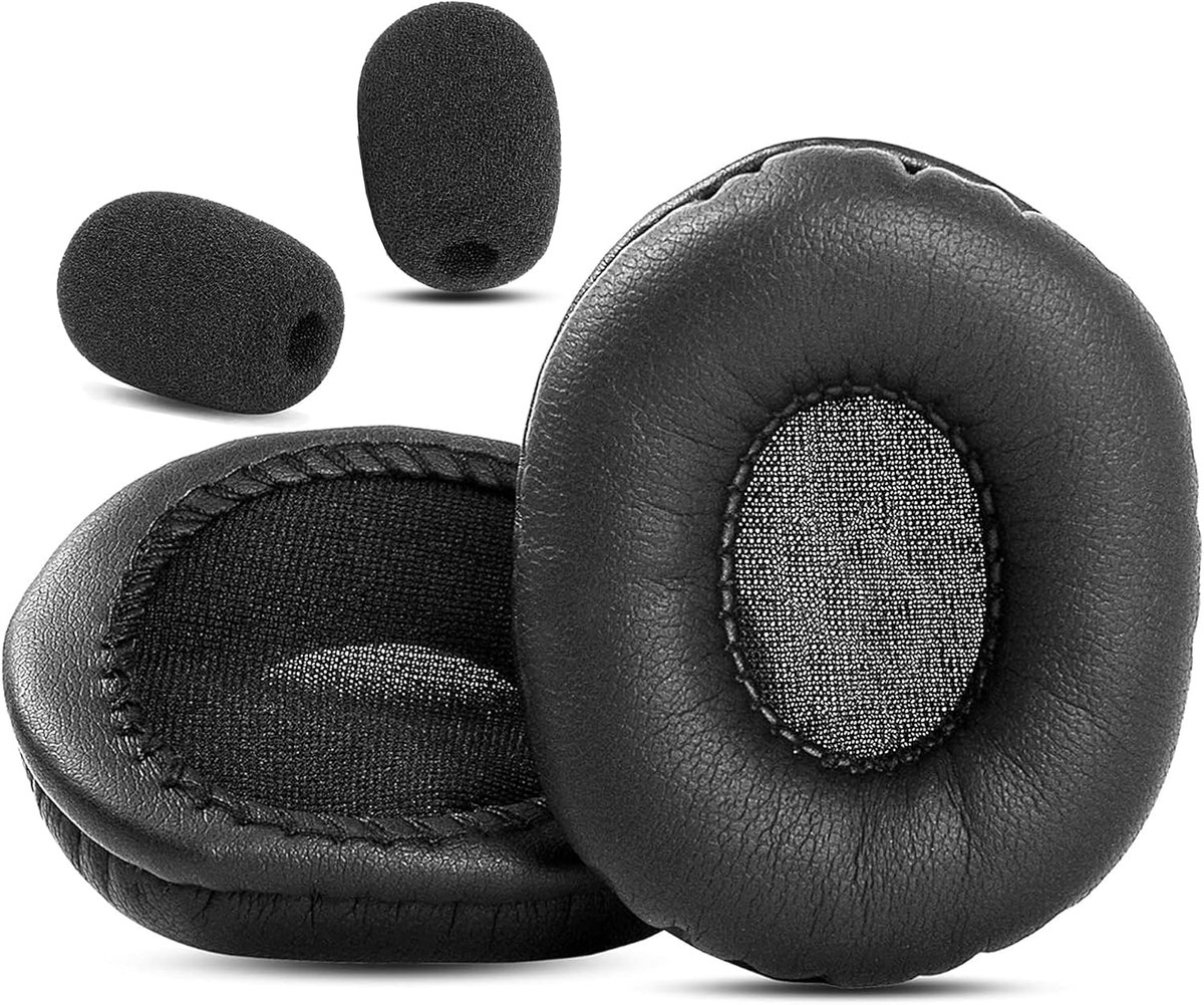 Oorkussens vervanging - zacht proteinleer/memory foam - optimale comfort en geluidsisolatie - ShopVlot
