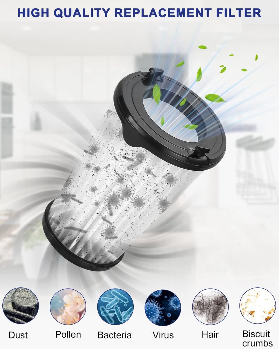 CX7 filters set van 6 - vervangfilters voor AEG stofzuigers - perfect compatibel - optimale luchtfiltratie - ShopVlot