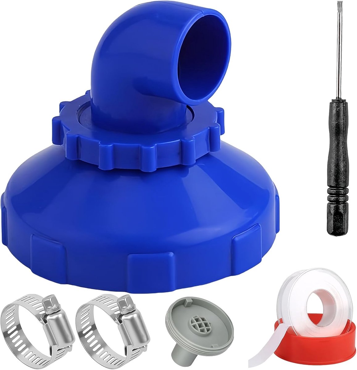 Pool Inlaatmondstuk 32mm - Rotatable 360° - Frostbestendig kunststof - Duurzaam voor zwembaden - ShopVlot