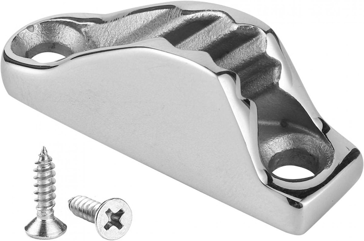 Seilklemme Edelstahl, Bootsklemme Klemme Seilklemme Jam Grip Bootszubehörteile Segelkajak Marine Zubehör für Seilklemme für Boot Seilklemme Bootsklemme Bootsklemme Seilklemme Jam Cleat Clam Cl