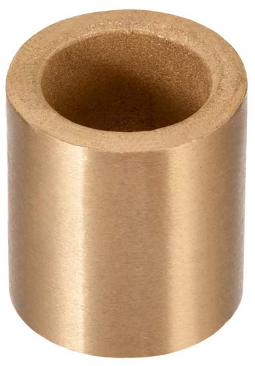 sourcing map zelfsmerende lager mouwen, gesinterde bronzen bus 12 mm x 18 mm x 10 mm 14mm x 20mm x 22mm 1 stuks.
