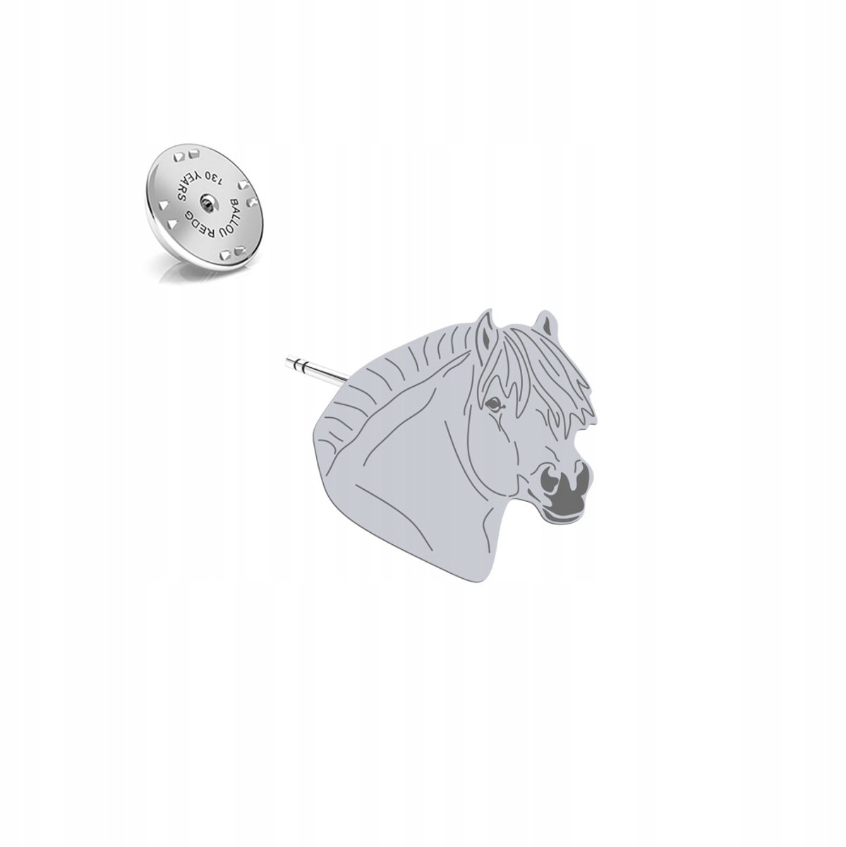 Zilveren Speld Fjordenpaard 925 - Dames Sieraden Cadeau