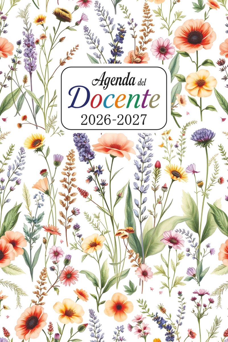Agenda Del Docente A5 - Diario Insegnanti - Lesregistratie van september 2026 tot juli 2027 - Perfect voor docenten - ShopVlot