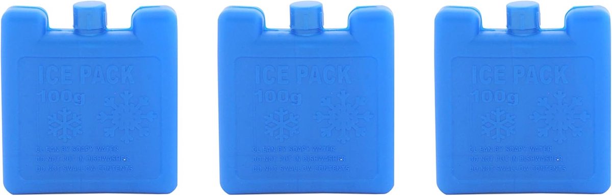 Ice pack 100 ml - compact en efficiënt - langdurige koelcapaciteit - ideaal voor lunchboxen - ShopVlot