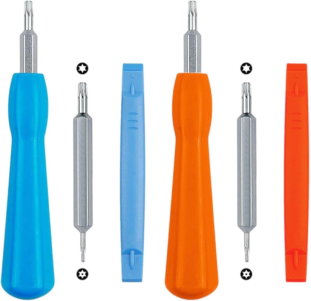 Schroevendraaiers voor Deurbellen 6-delig - Kunststof en Legering - Voor Installatie en Onderhoud - Handige Accessoires - ShopVlot