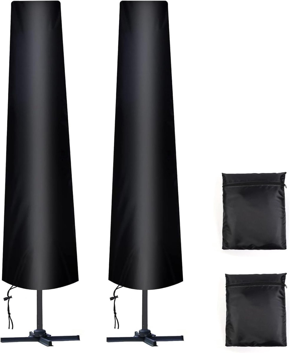 Parasolhoes 300 cm - 210D Oxford stof - Weerbestendig - Beschermt tegen UV en sneeuw - ShopVlot