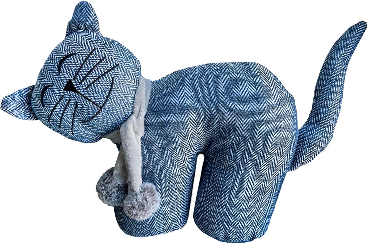 SnelShoppen - Sweet Home Deurstopper voor Deuren en Ramen, Gevoerde Stof, Decoratieve Stopper en Tochtwering, Geschikt voor Kinderen en Volwassenen, T