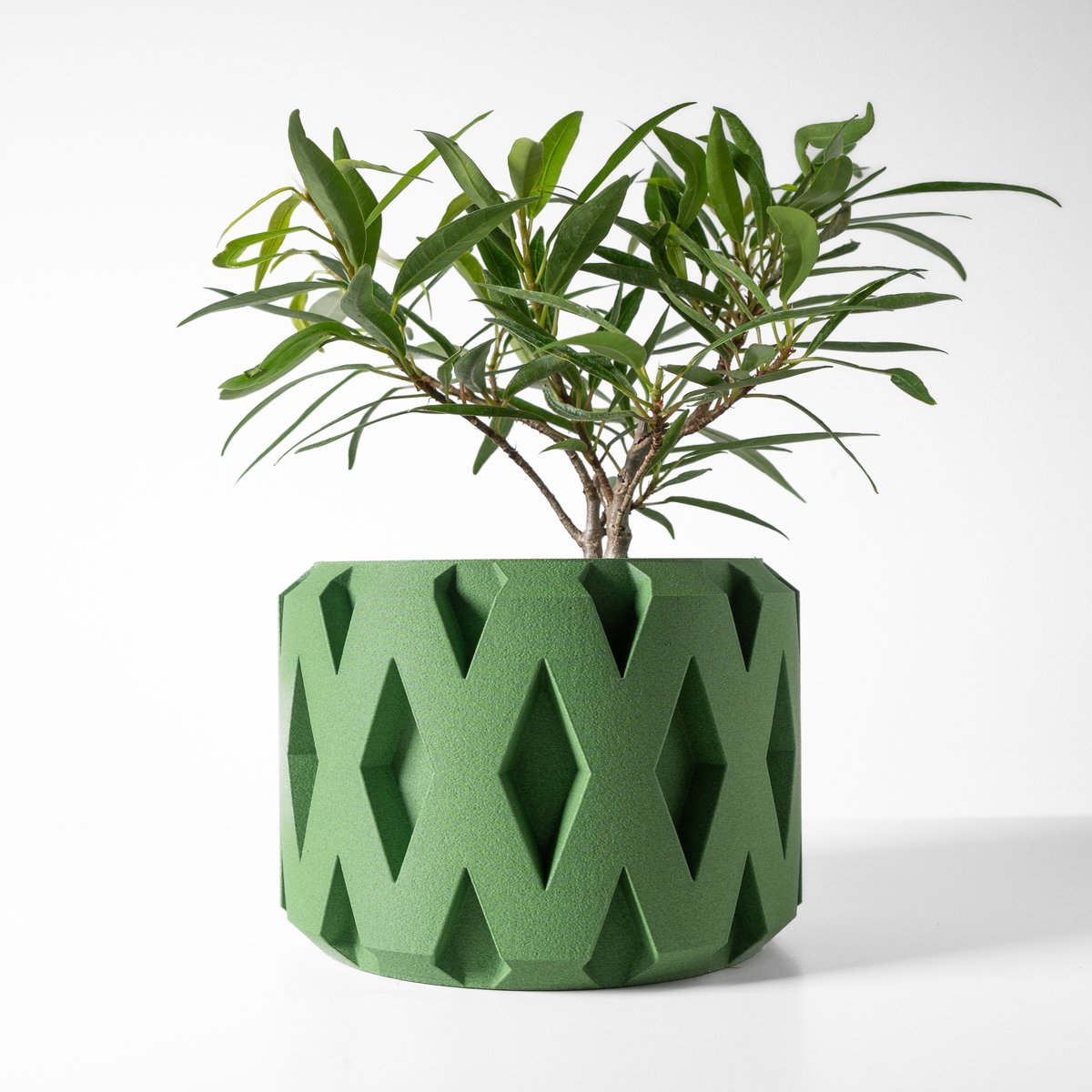Skushy Rano Bloempot - Moderne Designpot voor Kamerplanten - Sculpturale Plantenpot voor Woonkamer en Kantoor - Premium Woondecoratie