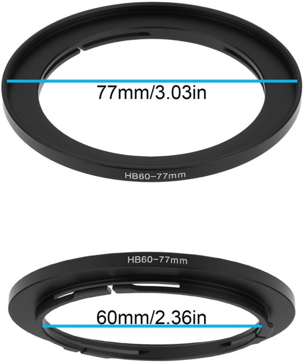 Lens Filter Schroef Adapter Ring voor Fotografie