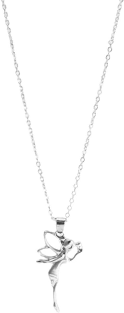 Hangende Ketting met Feeënvleugels en Geboortesteen - Perfecte Verjaardagscadeau voor Meisjes